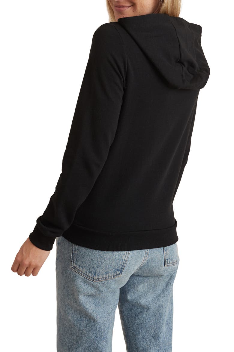 Sunset Hoodie, Alternate, color, BLACK