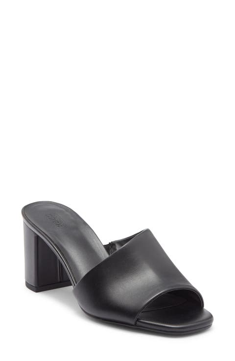 Luella Block Heel Slide Sandal (Women)