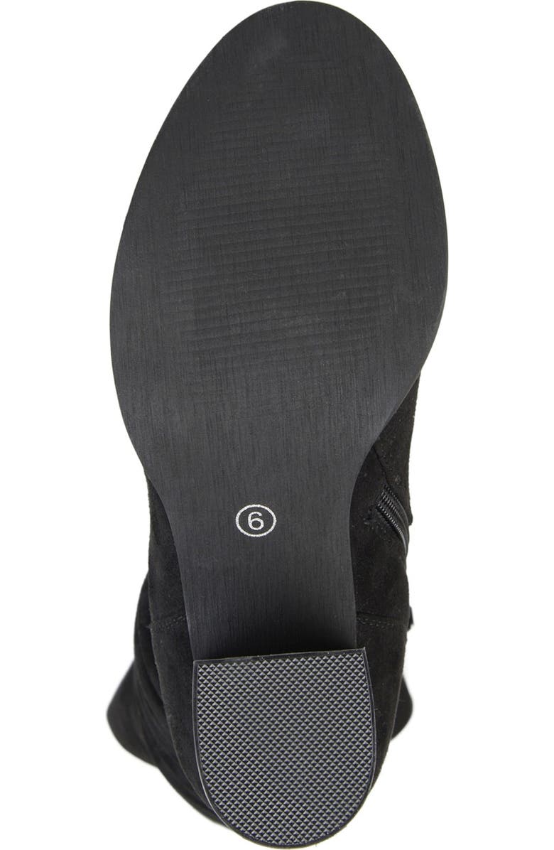 Journee Collection JOURNEE Kaison Ruched Tall Boot, Alternate, color,