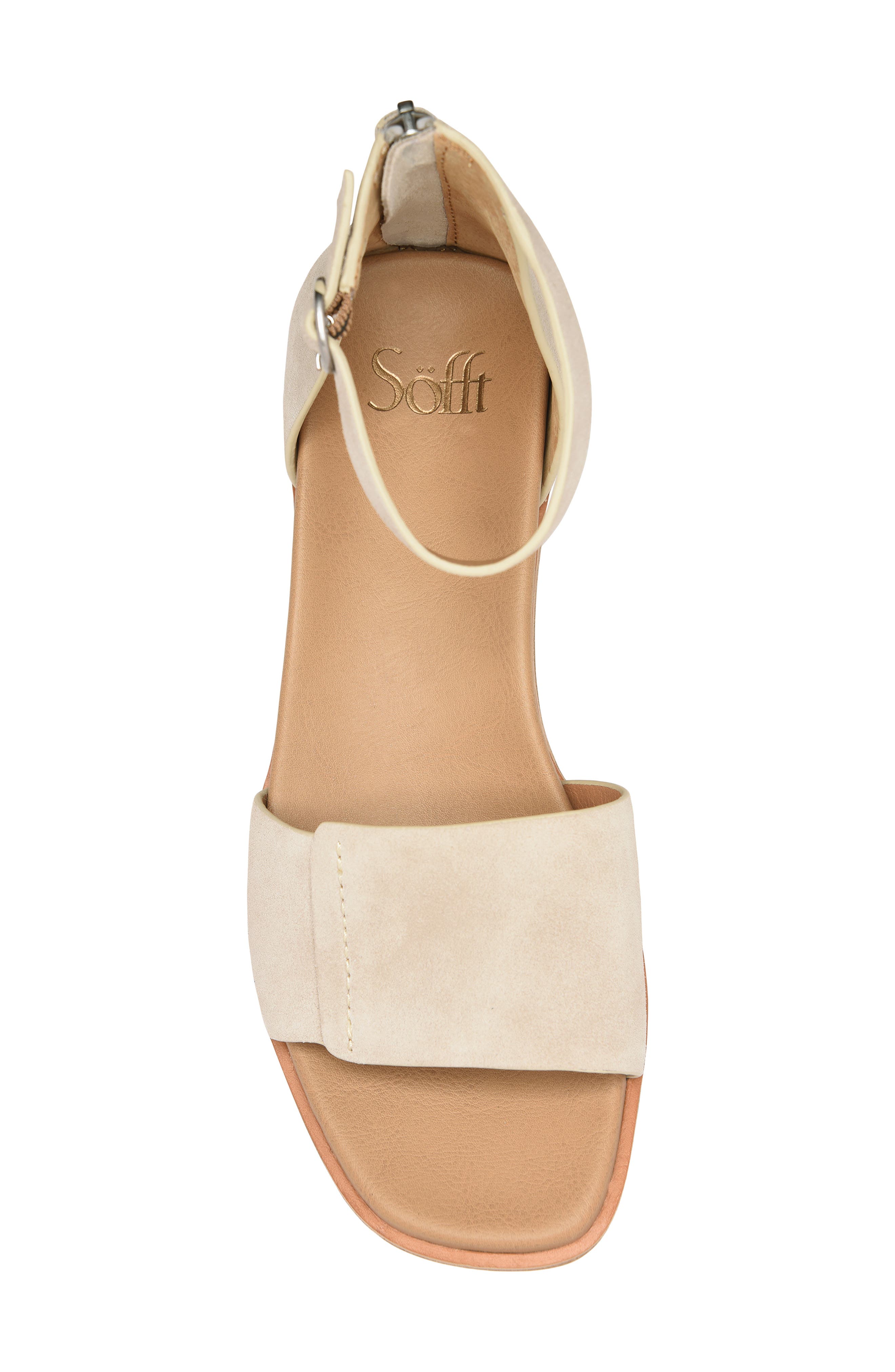 Reyna Ankle Strap Sandal, Alternate, color, BAYWATER
