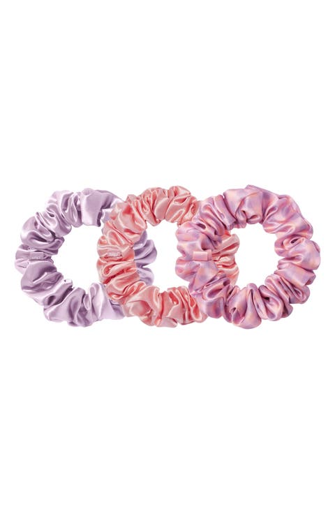 3-Pack Large Silk Scrunchies