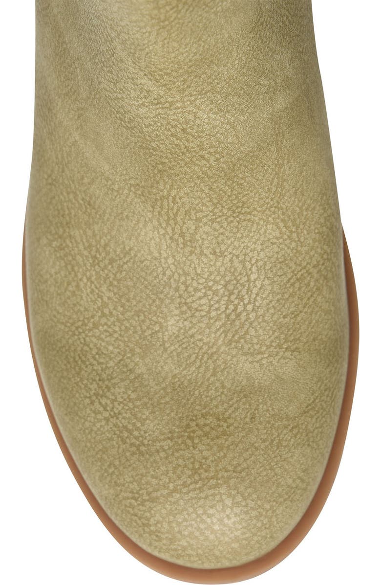 KORKS Elsie Lug Sole Bootie, Alternate, color, Green