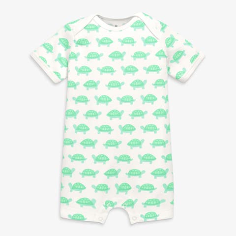 Organic Animal Friends Babysuit Shortie
