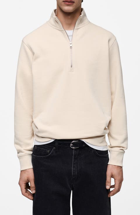 Beige Quarter-Zip Sweatshirts for Men | Nordstrom Beige Quarter-Zip Sweatshirts for Men | Nordstrom