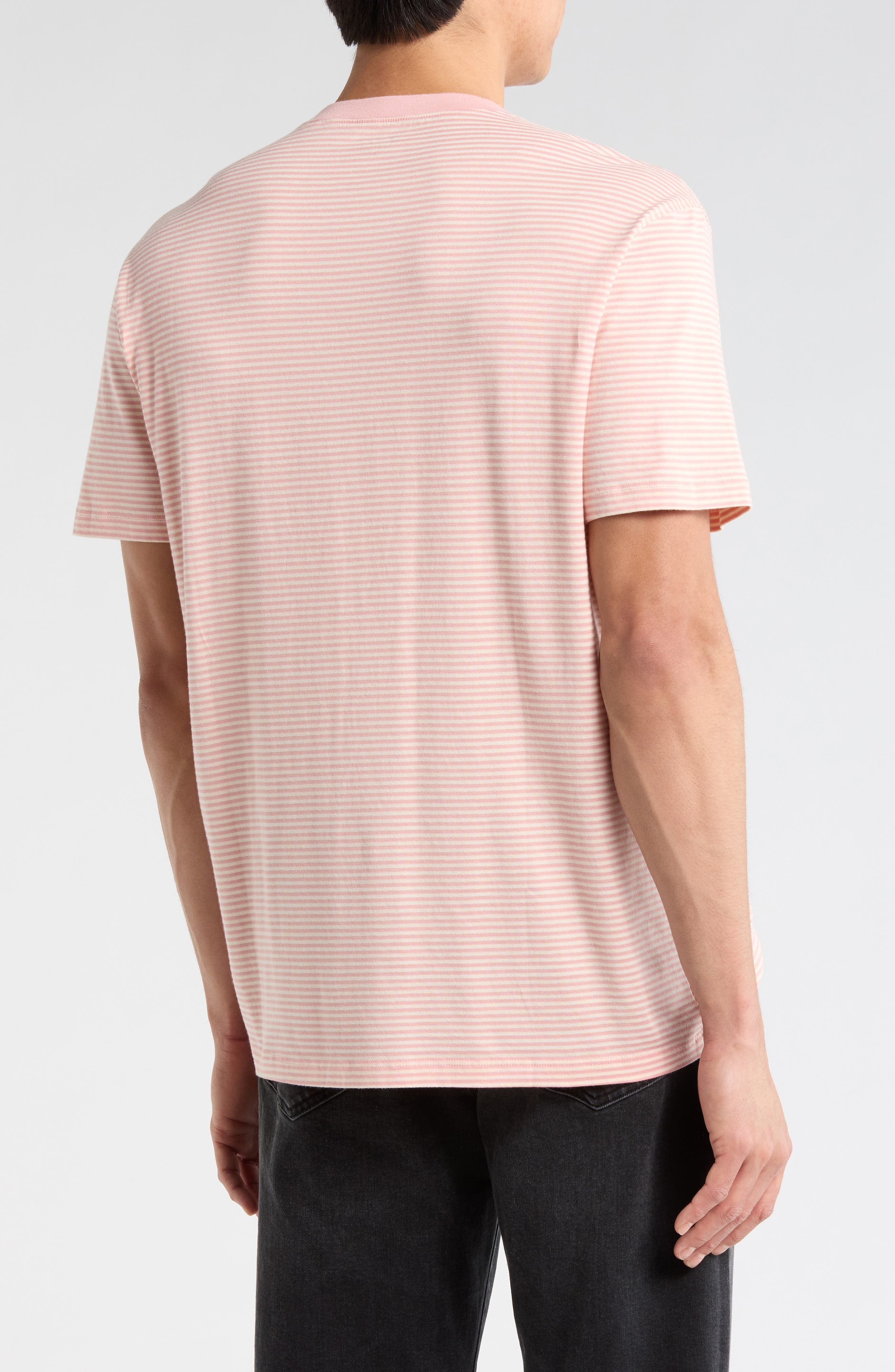Bryce Crewneck Stretch Cotton T-Shirt - image 4