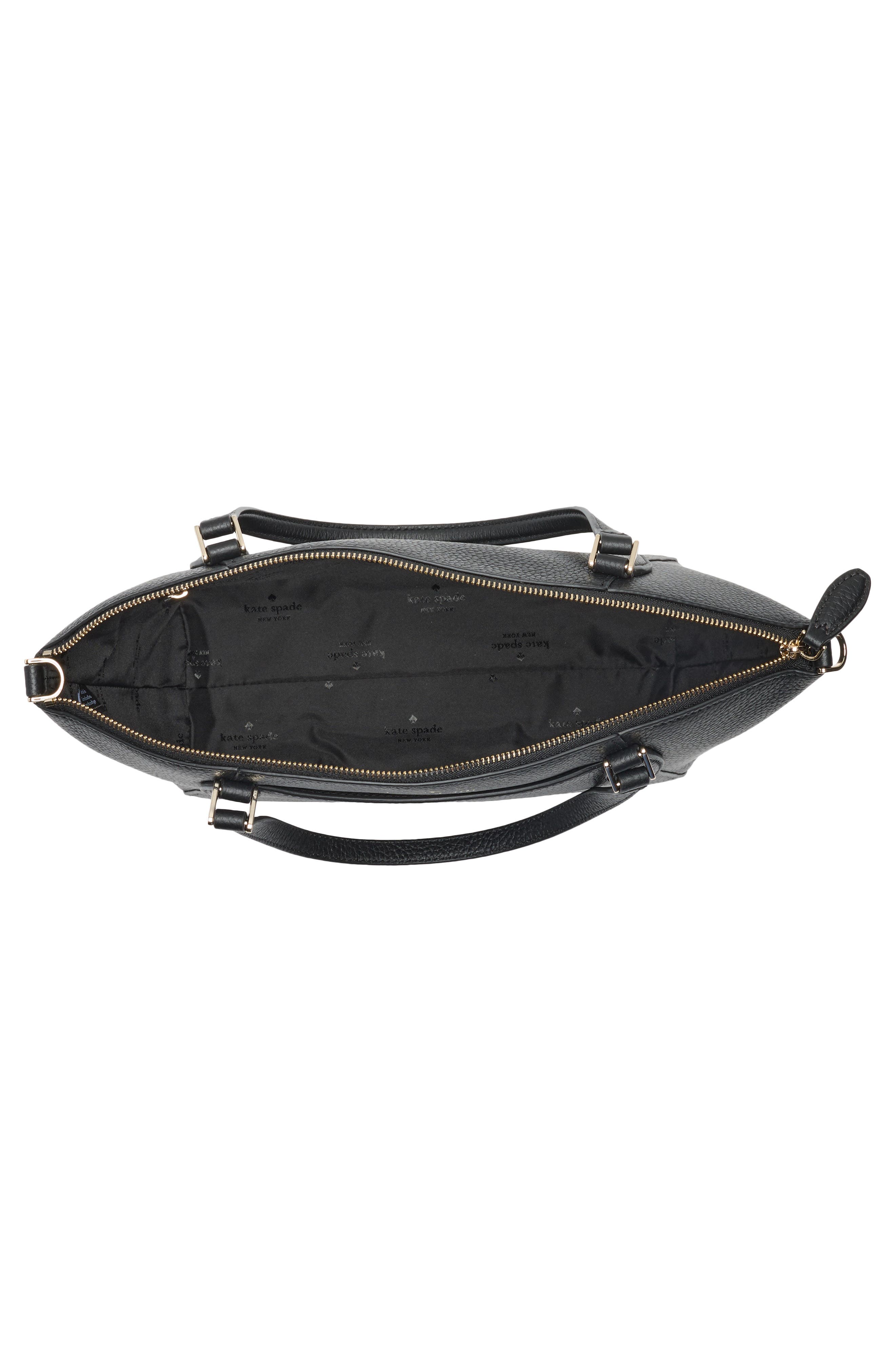 Kate Spade New York monica satchel, Alternate, color, Black