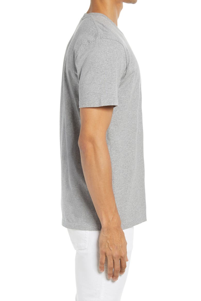 Logo Cotton T-Shirt, Alternate, color, GRIS