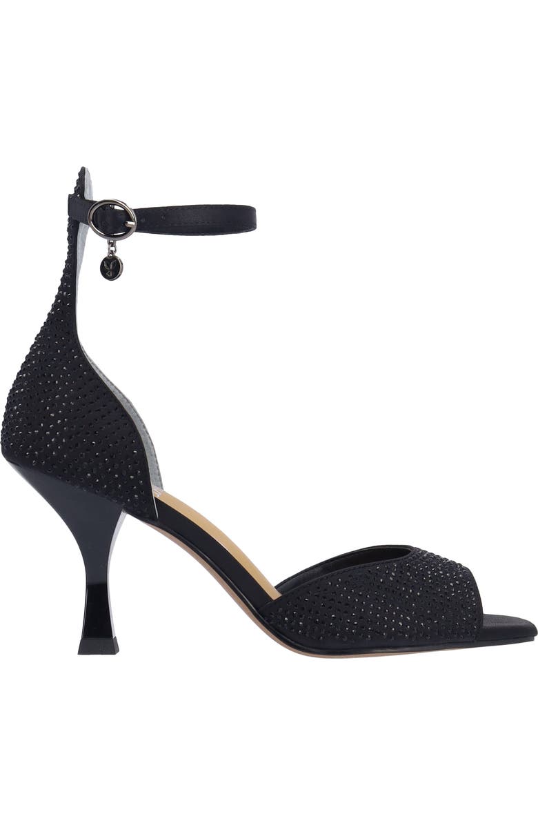 J. Reneé Lantana Ankle Strap Sandal, Alternate, color, Black