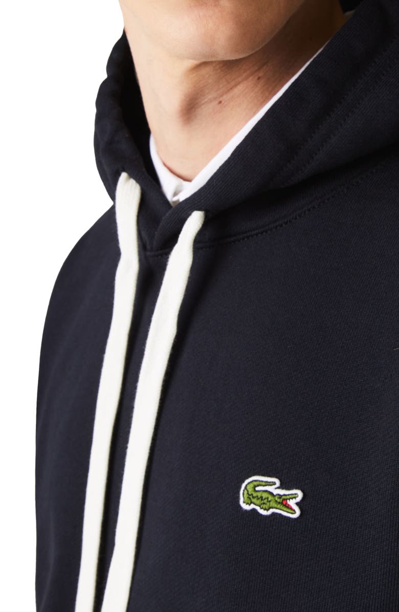 Lacoste Pullover Hoodie, Alternate, color, 