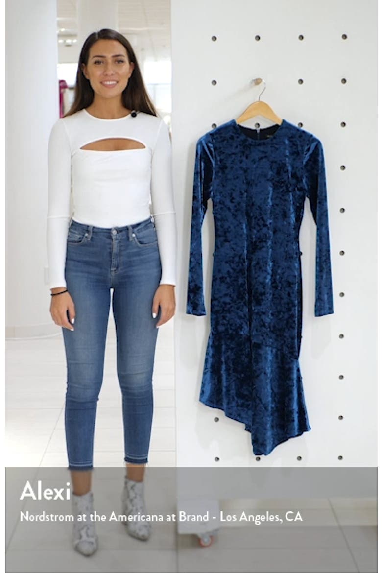 Maddox Velvet Sheath Dress video