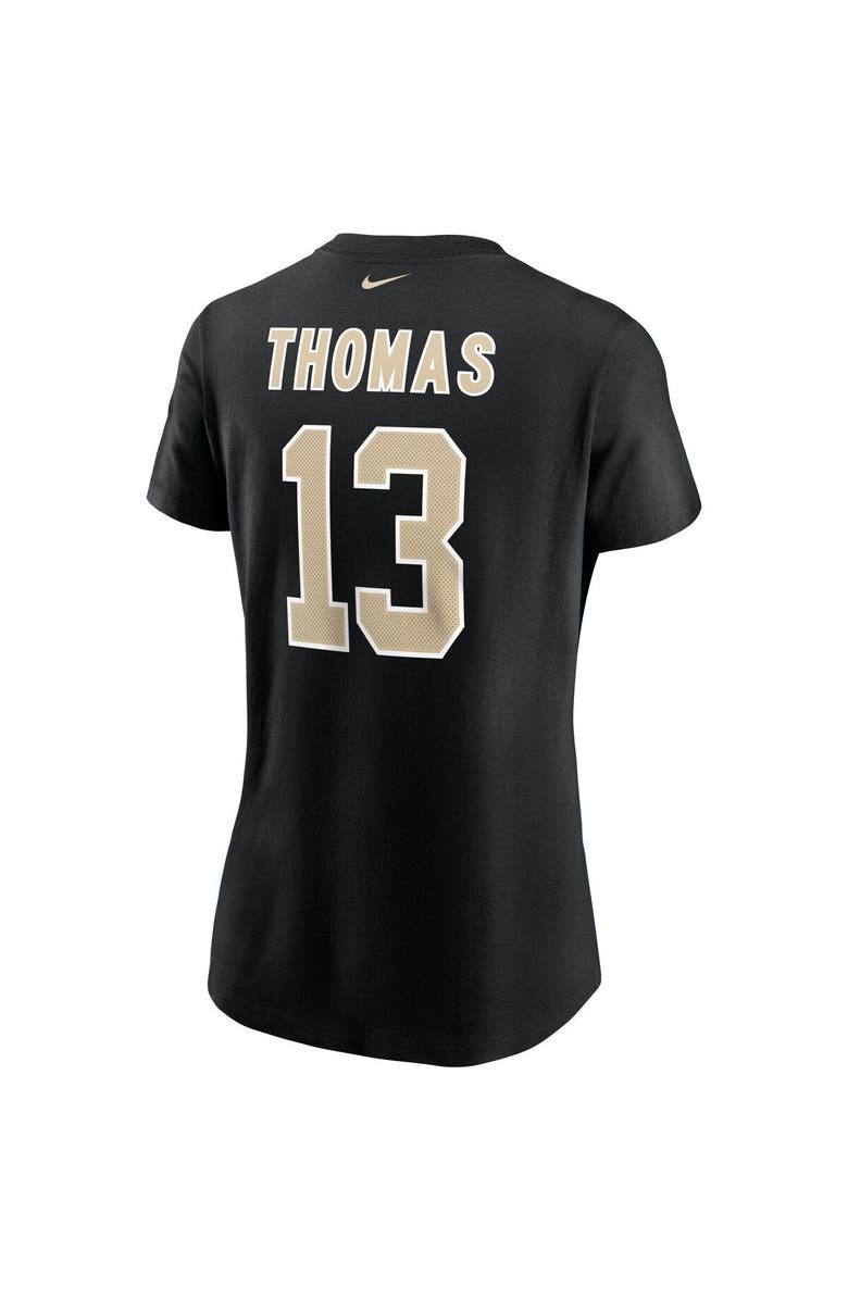 Nike Women's Nike Michael Thomas Black New Orleans Saints Name & Number T-Shirt, Alternate, color, 