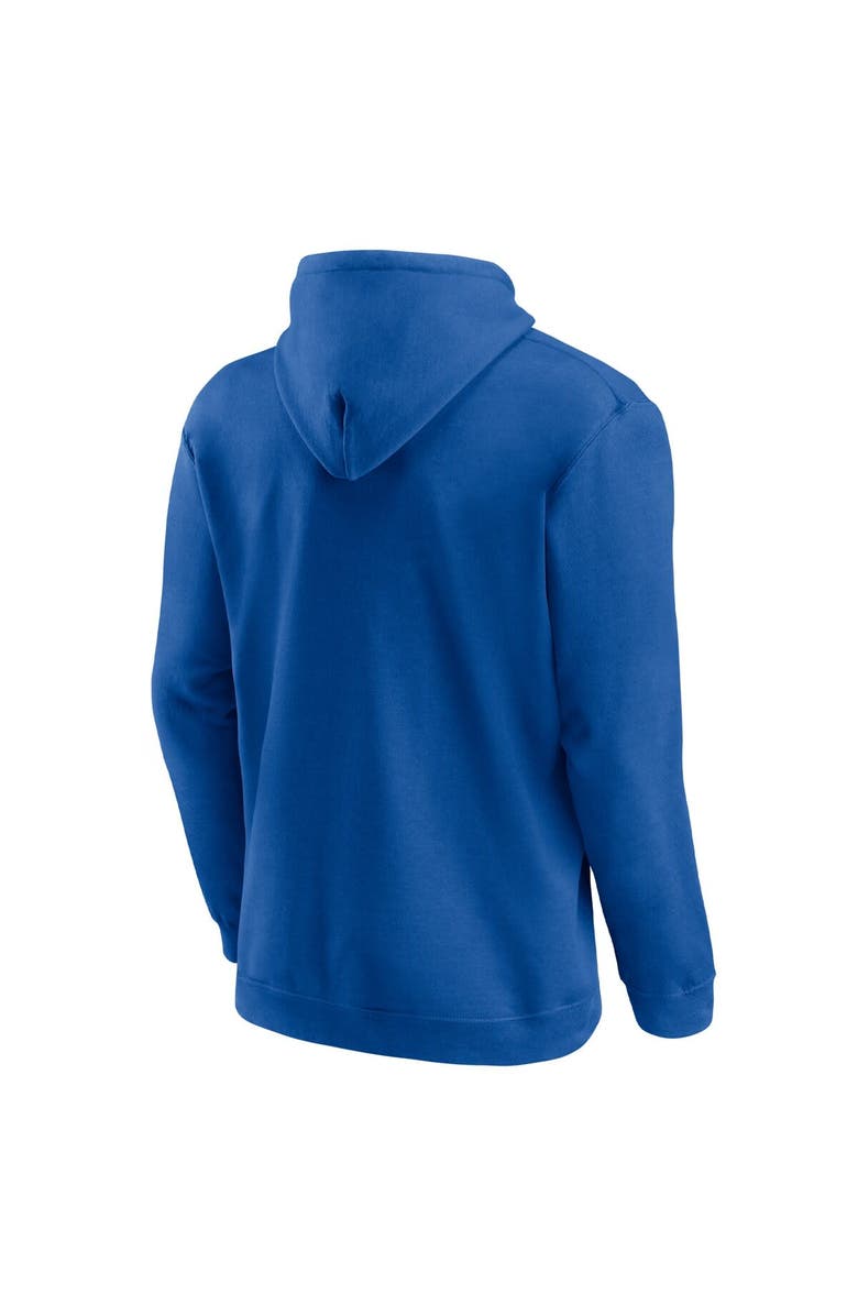 FANATICS Men's Fanatics Blue Toronto Maple Leafs 2025 Stanley Cup Playoffs Breakout Fleece Pullover Hoodie, Alternate, color,