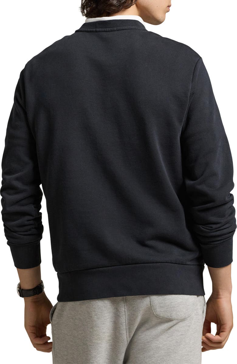 Polo Ralph Lauren Embroidered Logo Cotton French Terry Sweatshirt, Alternate, color,