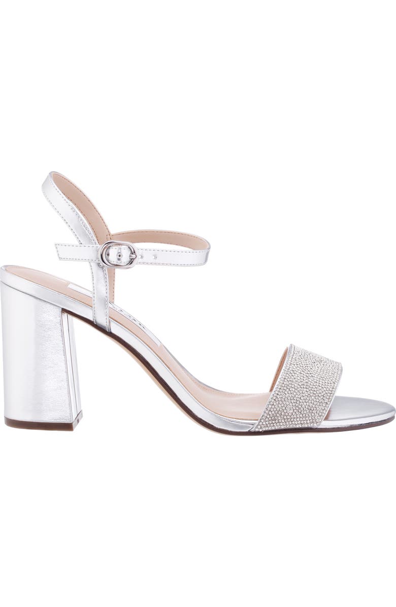 Nina Haven Rhinestone Block Heel Sandal, Alternate, color,