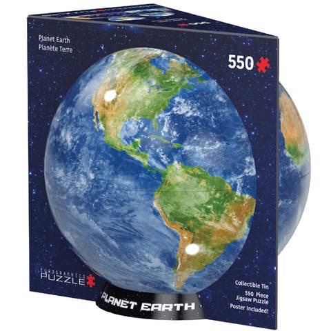 Puzzle Tin Planet Earth 550 Piece