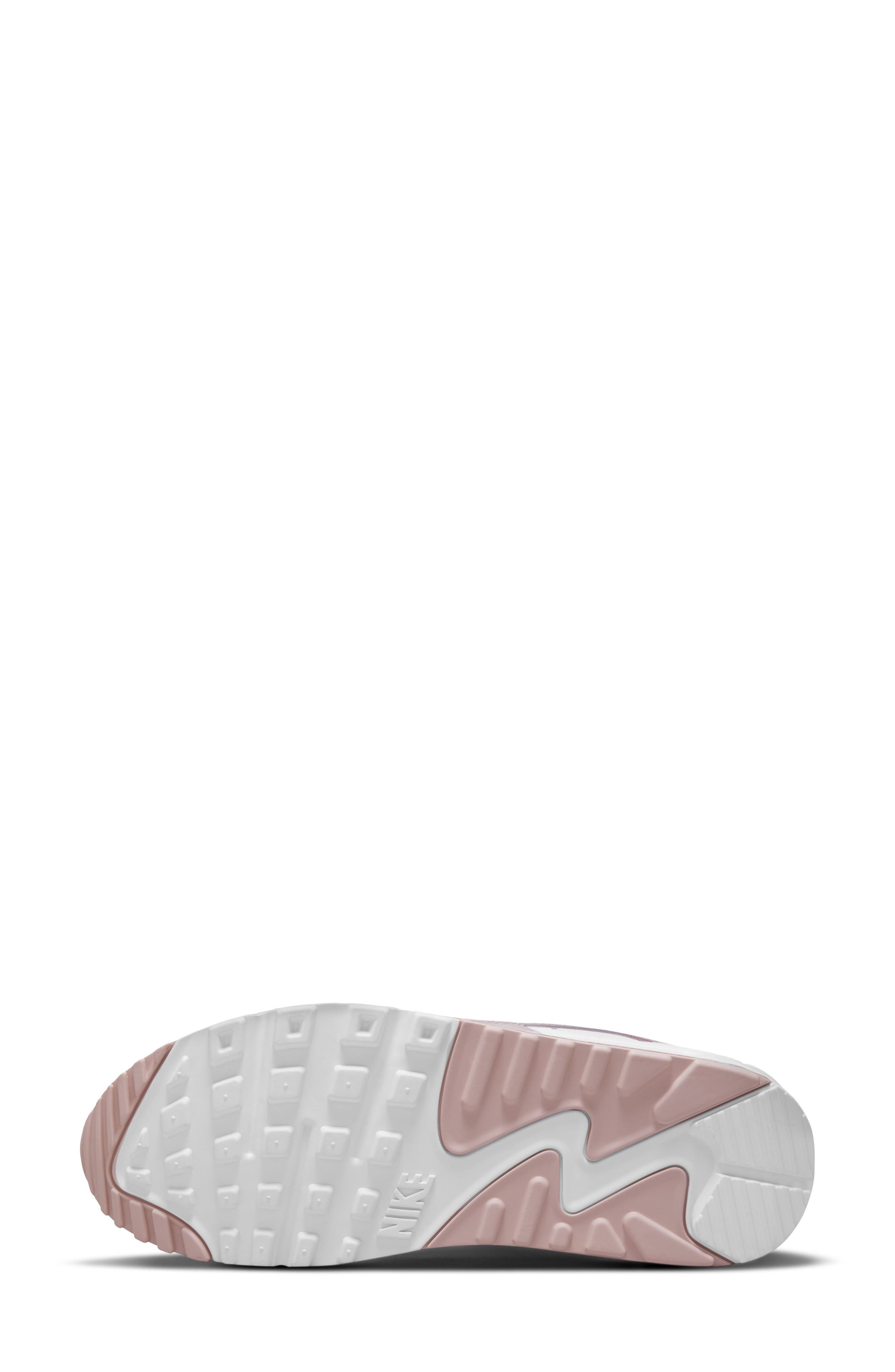 Air Max 90 Sneaker, Alternate, color, BARELY ROSE/ BARELY ROSE/ PINK
