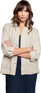 Celtic & Co. Linen Boxy Jacket