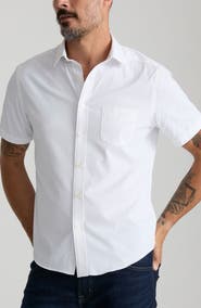 UNTUCKit Gironde Short Sleeve Performance Button-Up Shirt