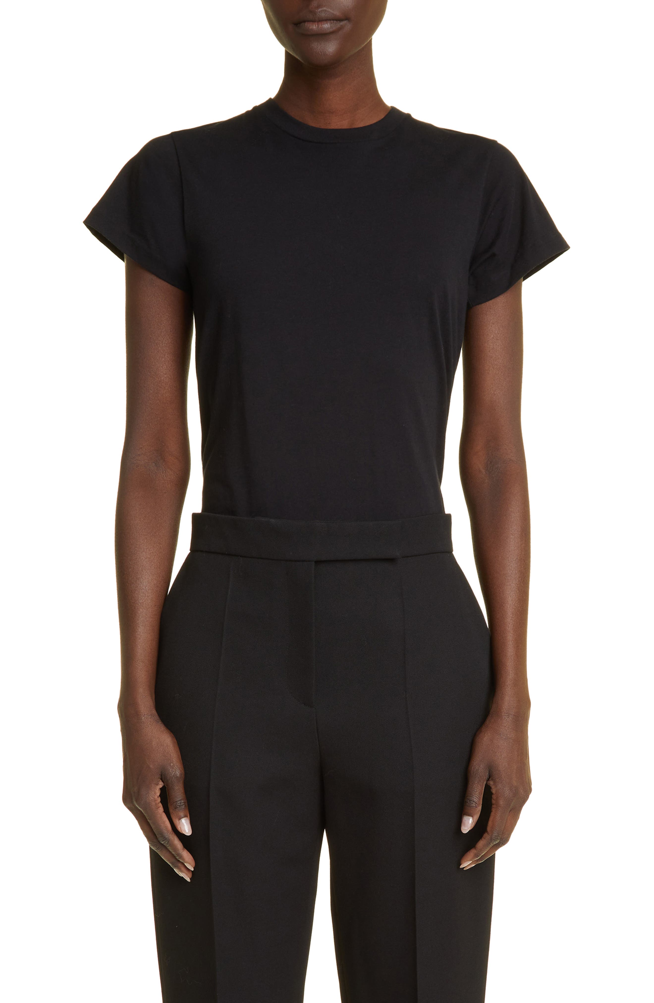 The Row Charo Crewneck Cotton T-Shirt (Women) | Nordstrom