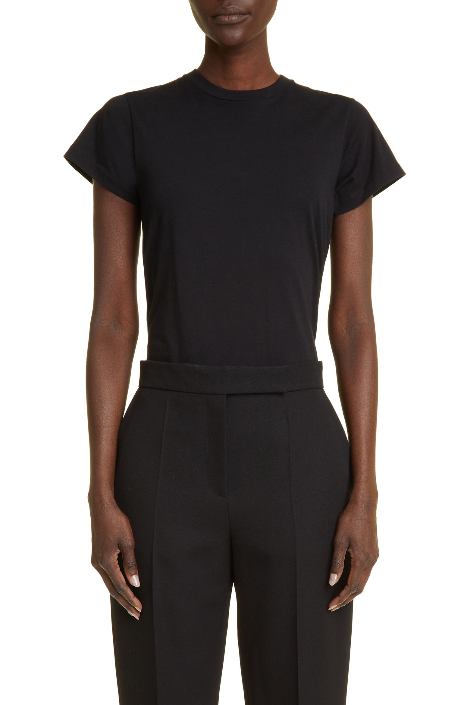 Is Rowing Good For Your Core The Row Charo Crewneck Cotton T-Shirt (Women) | Nordstrom