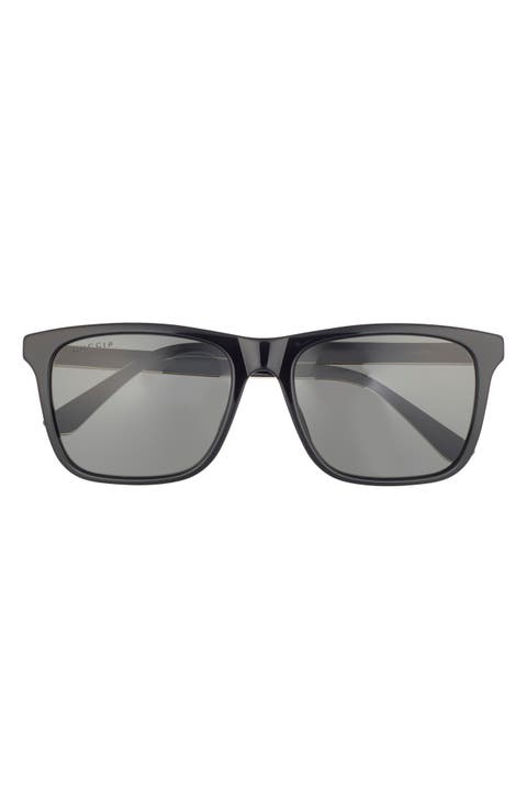 57mm Rectangular Sunglasses