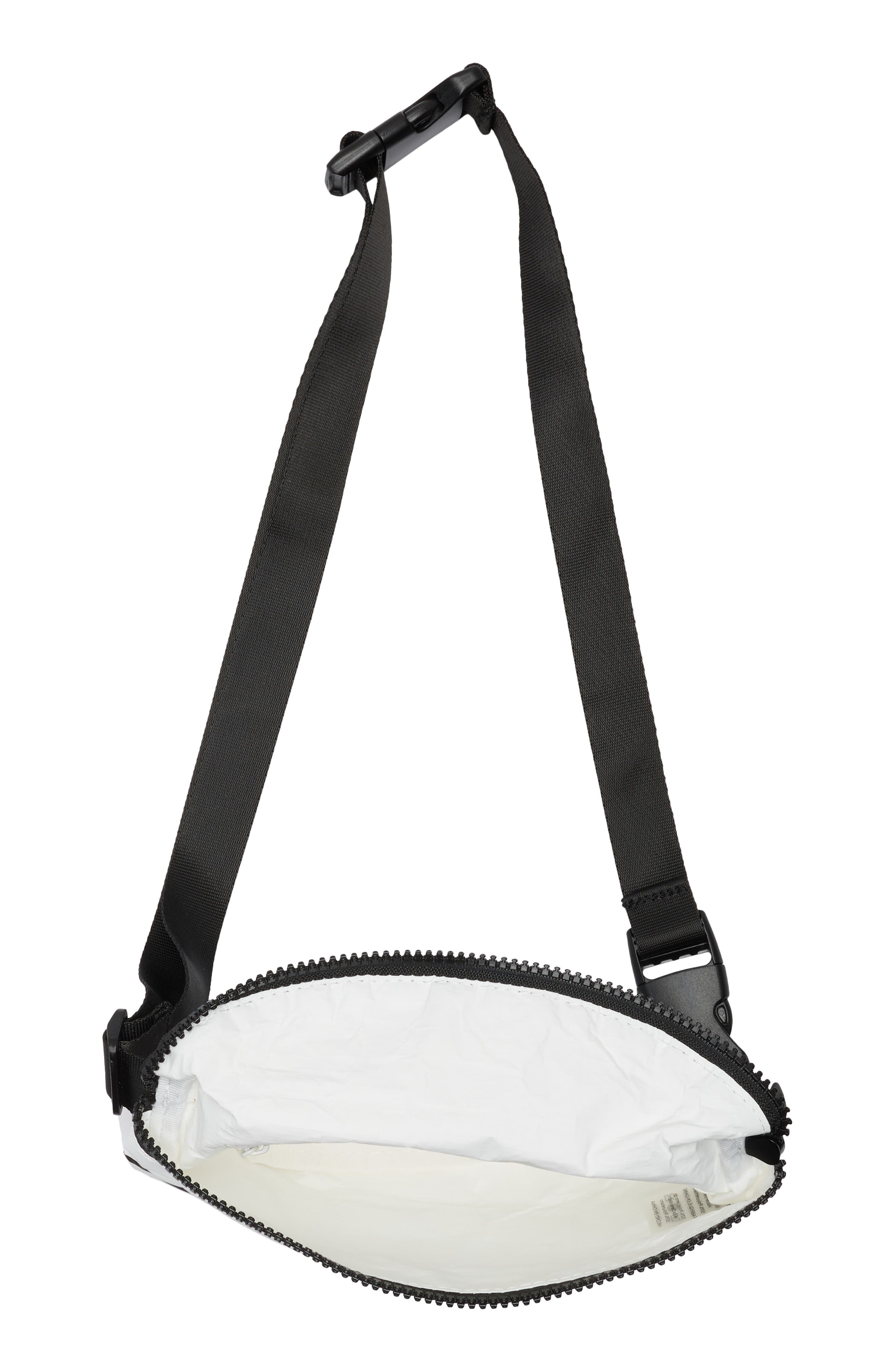 Aloha Collection Pinstripe Hip Pack, Alternate, color, Black/ White