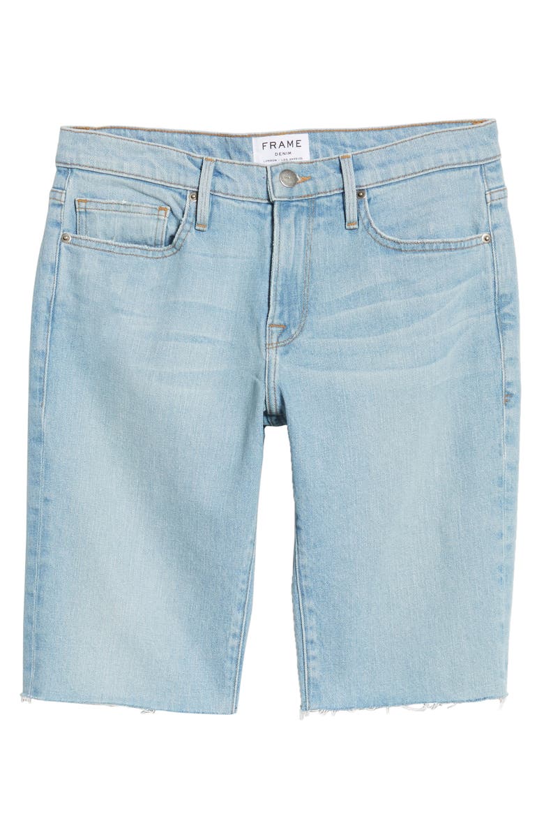 FRAME L'Homme Cutoff Denim Shorts, Alternate, color,
