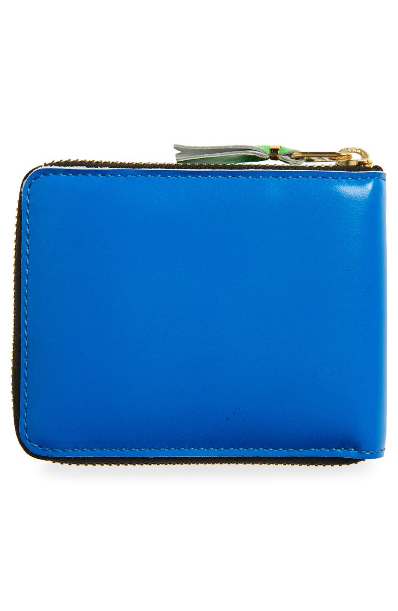 Comme des Garçons Wallets Super Fluo Wallet, Alternate, color, Blue