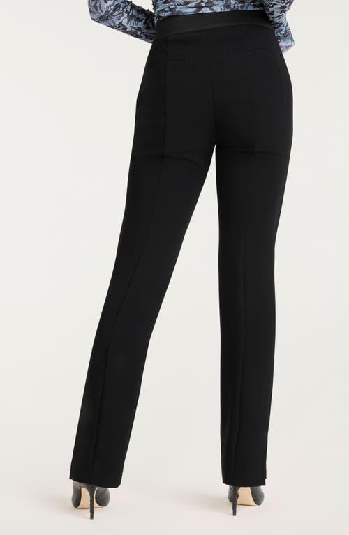 Cinq À Sept Finn Straight Leg Pants In Black