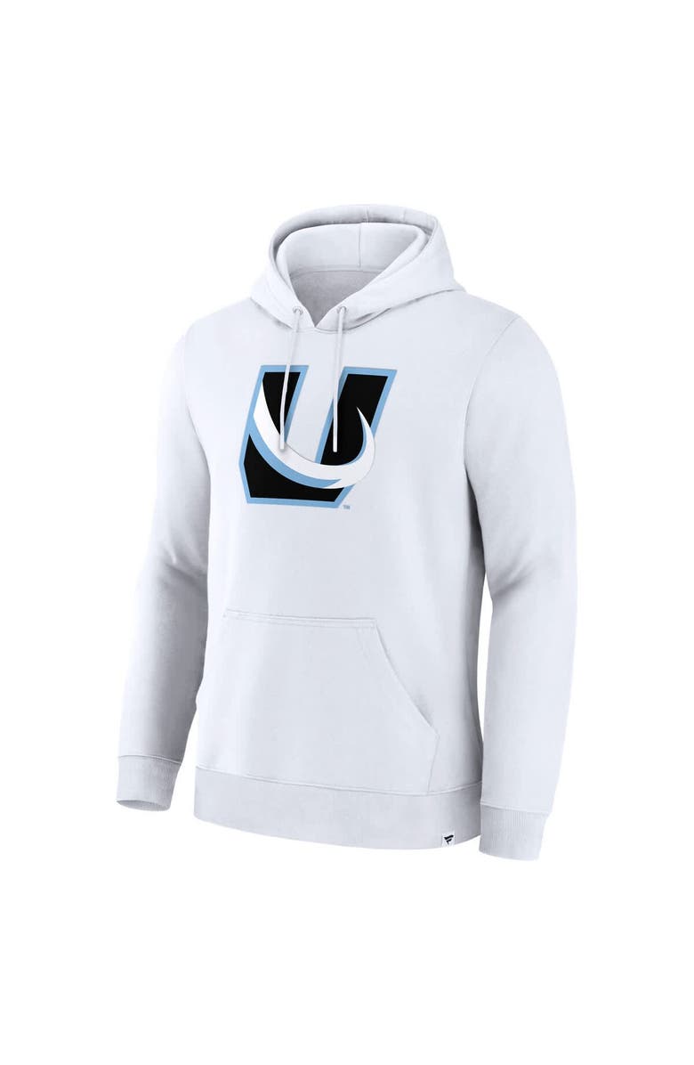 FANATICS Men's Fanatics  White Utah Mammoth Alternate Logo Legacy Fleece Pullover Hoodie, Alternate, color, White