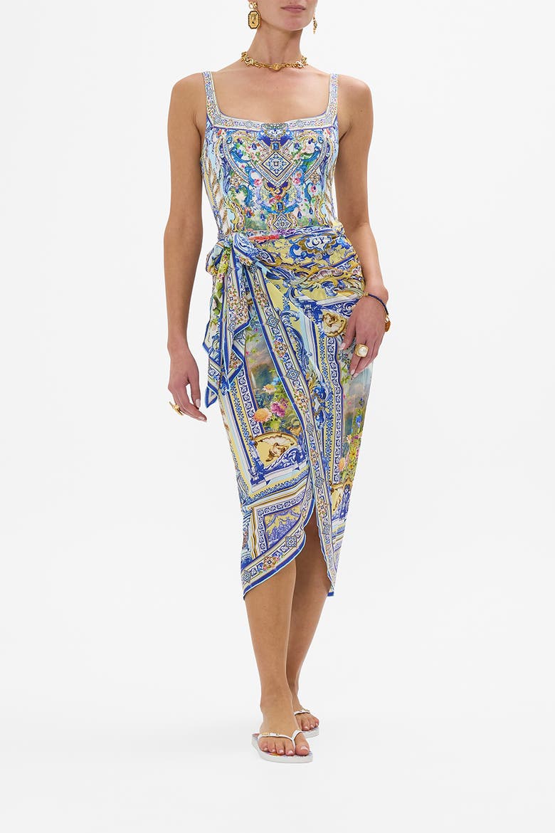 Long Eyelet Sarong Wall To Wall Wonders, Main, color, Wall To Wall Wonders