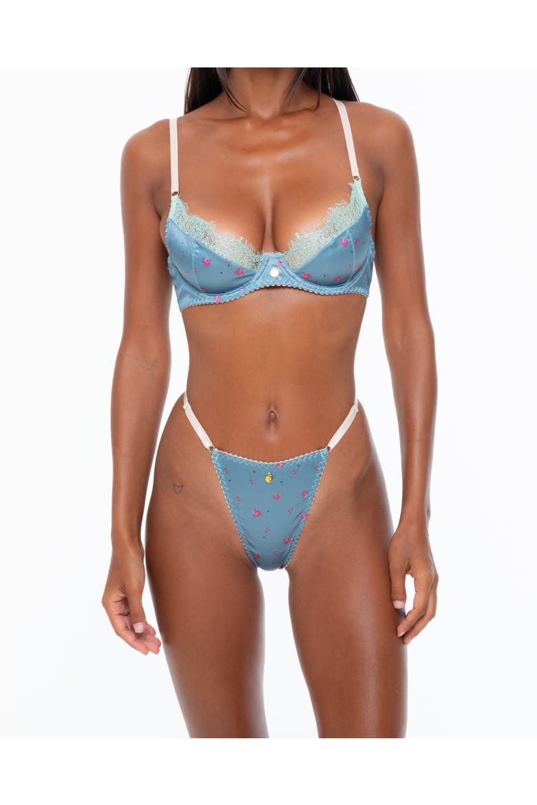 Ceci Lingerie Set, Main, color, Blue