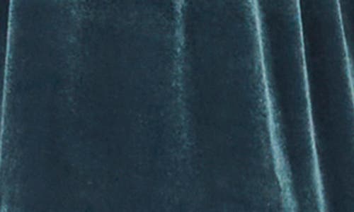 Halogen ® Velvet Long Sleeve Tiered Minidress In Green