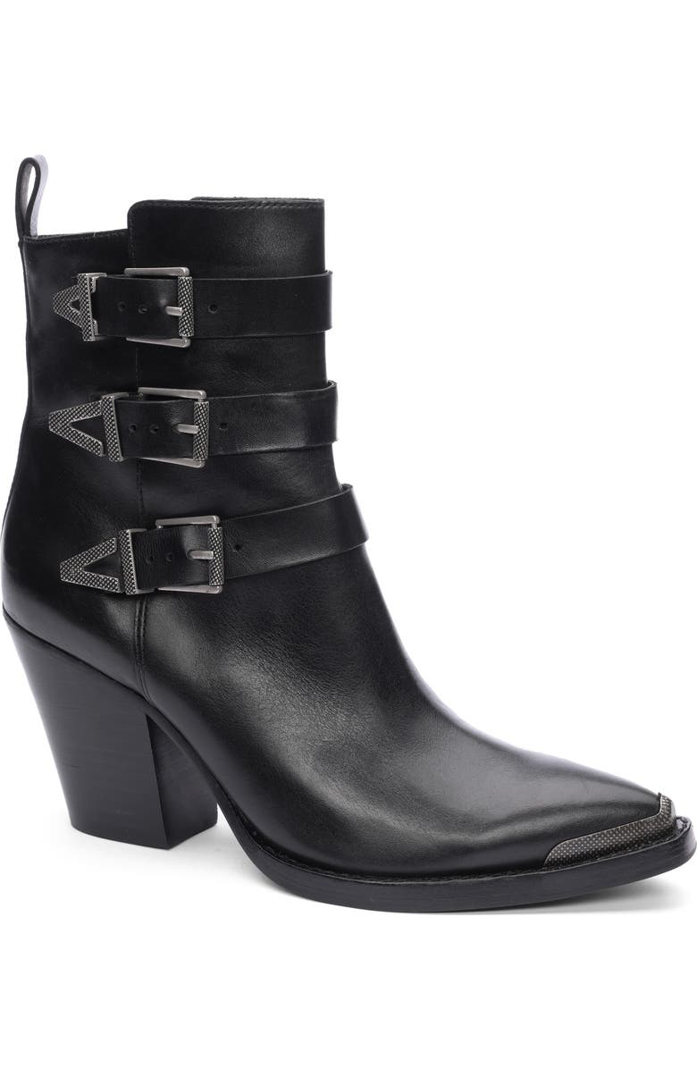 Ash Edwin Triple Buckle Zip Bootie, Main, color,