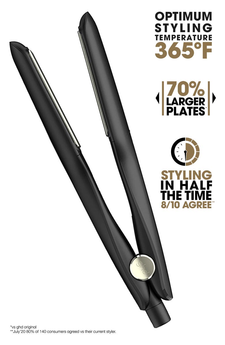 ghd Max Styler 2-Inch Wide Plate Flat Iron, Alternate, color, Black