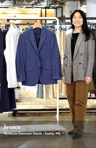 Peter Millar Tailored Fit Wool Sport Coat Nordstromrack