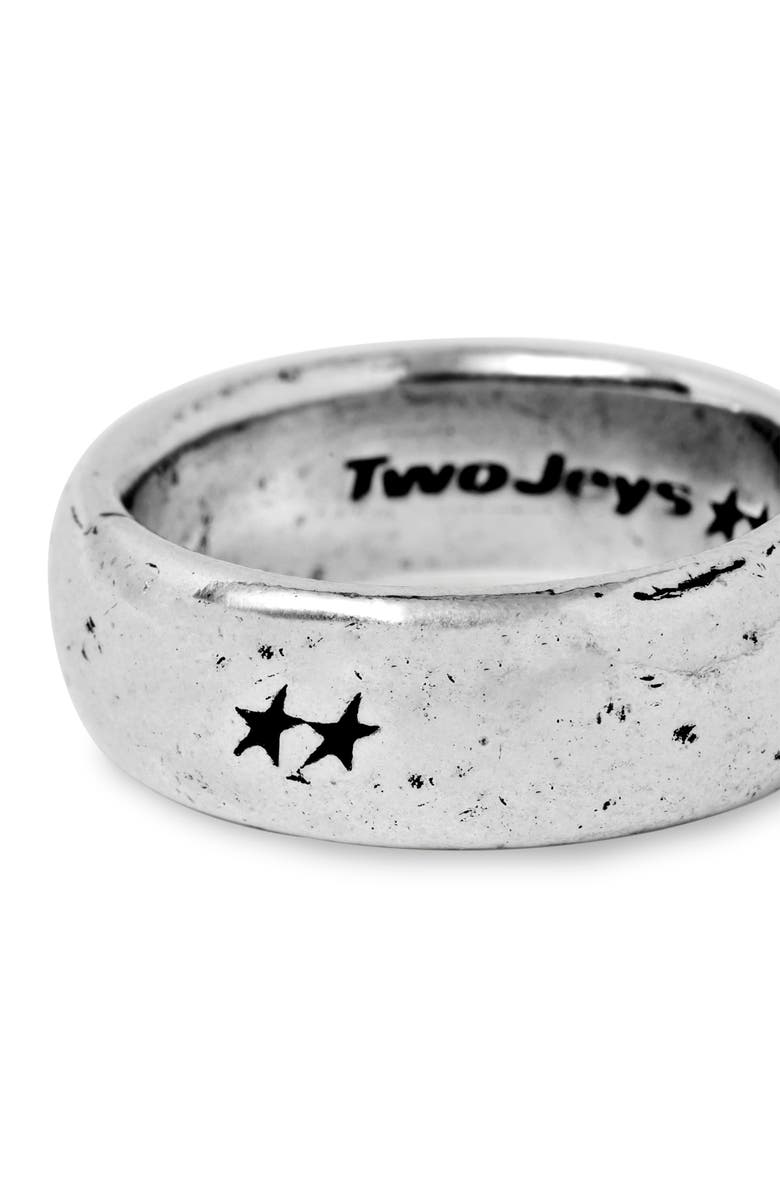 TWOJEYS Men's Signature Ring, Alternate, color, Silver