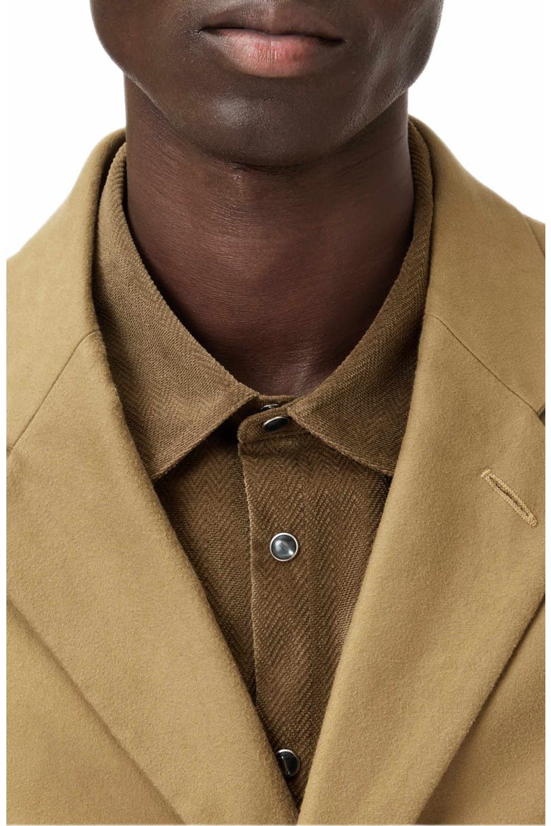 Rhett Moleskin Coat, Alternate, color, DARK TAN
