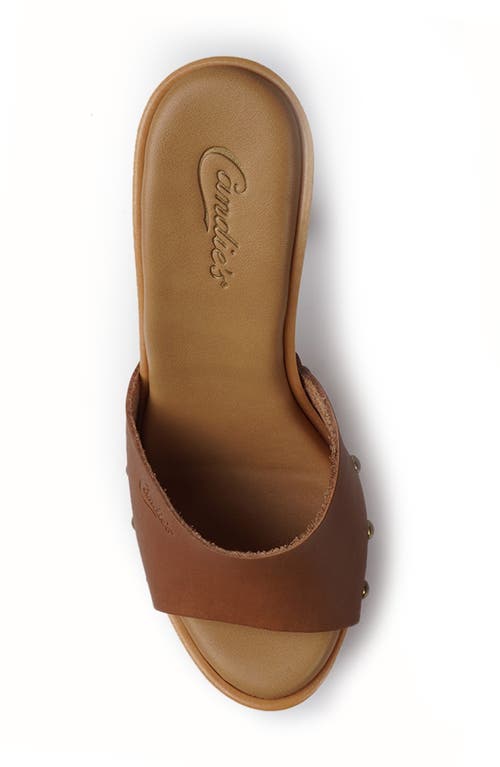 Candies Candie's Viviana Platform Sandal In Cognac