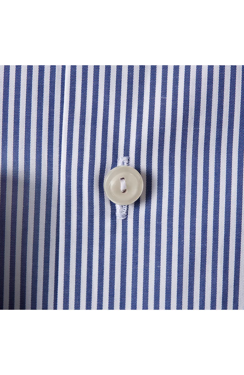 Eton Contemporary Fit Stripe Cotton Dress Shirt, Alternate, color, 