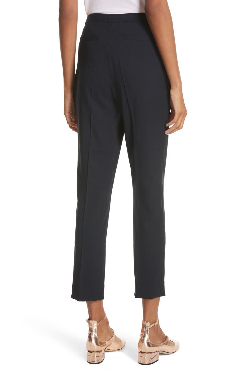 Ted Baker London Ted Working Title Front Slit Skinny Trousers, Alternate, color, 