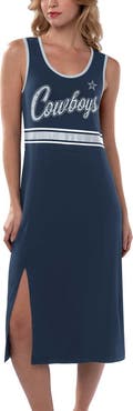 G-III 4HER BY CARL BANKS Women's G-III 4Her by Carl Banks Navy Dallas Cowboys Main Field Maxi Dress