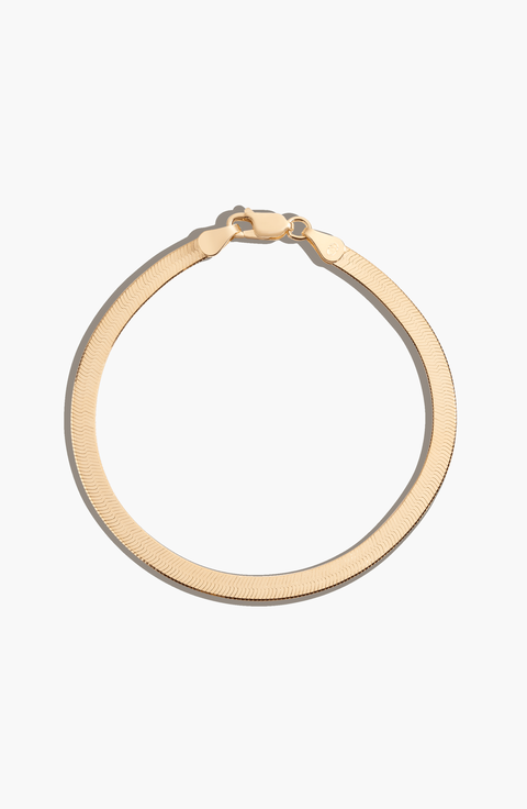 Herringbone Chain Bracelet