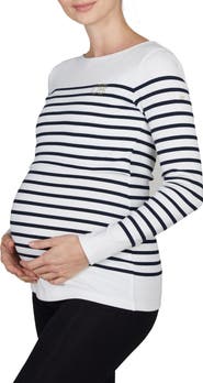 Cache Coeur Benodet Maternity and nursing sailor shirt