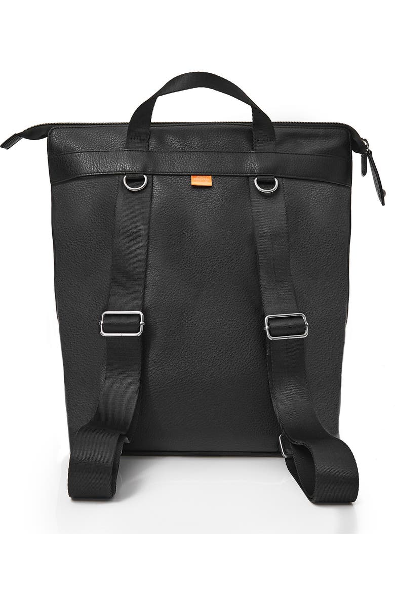 PacaPod Saunton Faux Leather Convertible Diaper Backpack, Alternate, color,