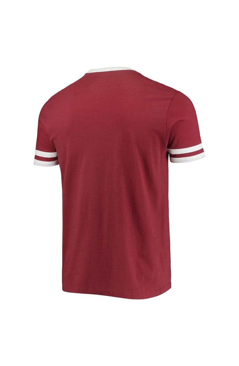 '47 Men's '47 Cardinal Arkansas Razorbacks Otis Ringer T-Shirt, Alternate, color, 