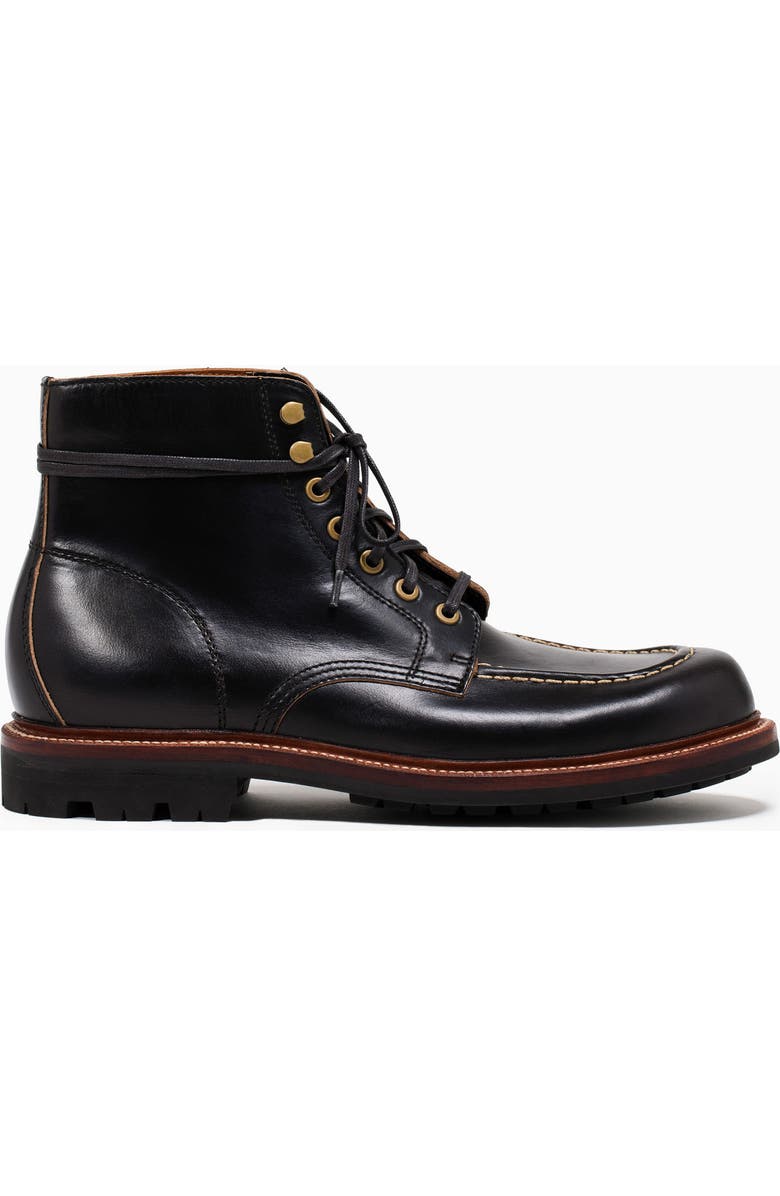 Grant Stone Brass Boot, Main, color, Black Chromexcel