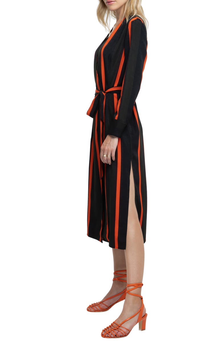 ASTR the Label Stripe Wrap Dress, Alternate, color,