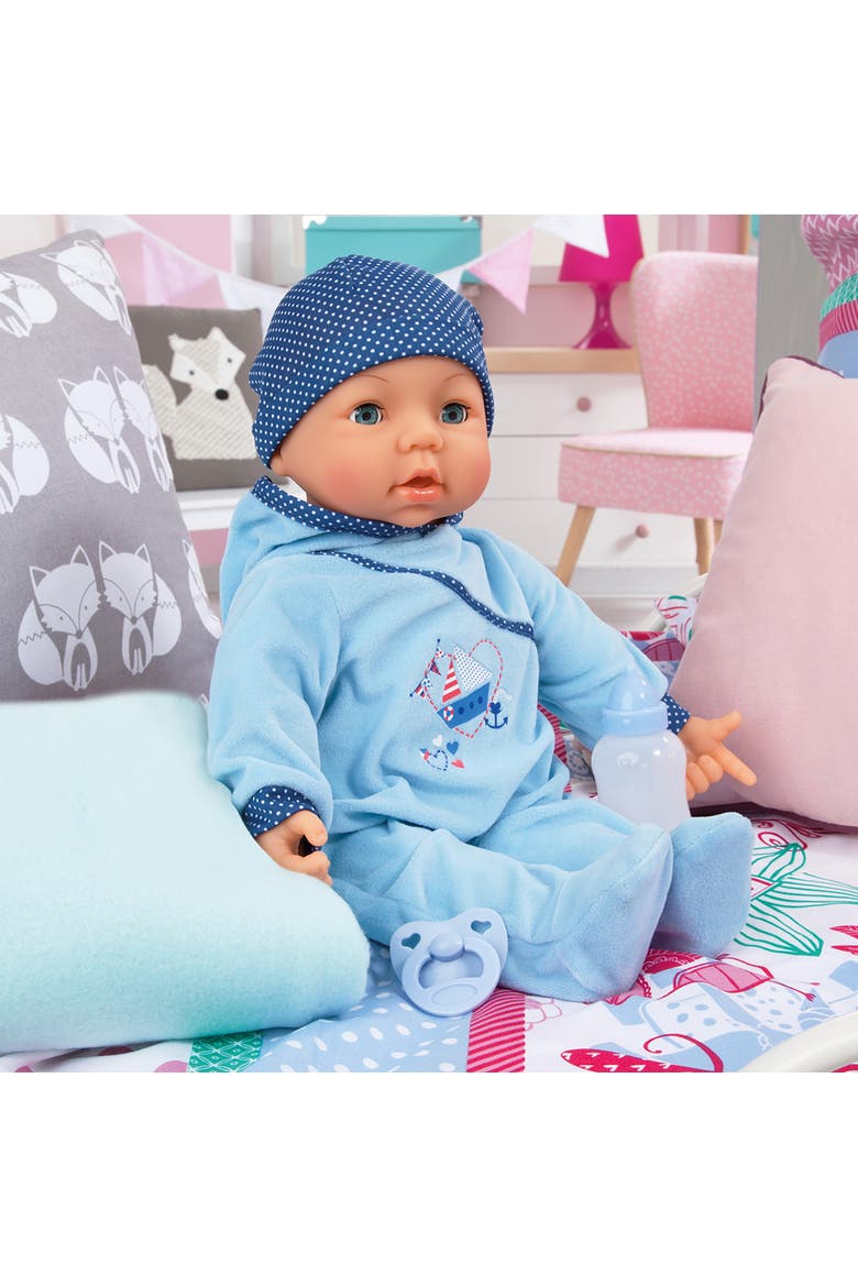 18 Inch Hello Baby Boy Doll Boat Design, Alternate, color, Multicolored