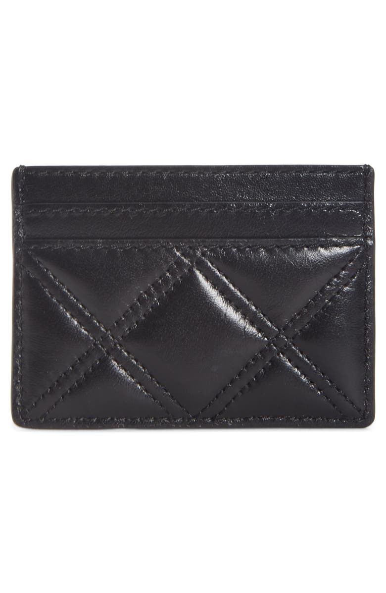 The Marc Jacobs Quilted Leather Card Case, Alternate, color, 